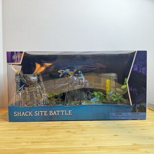 Mcfarlane Avatar The Way of Water World of Pandora Shack Site Battle Playset NEW